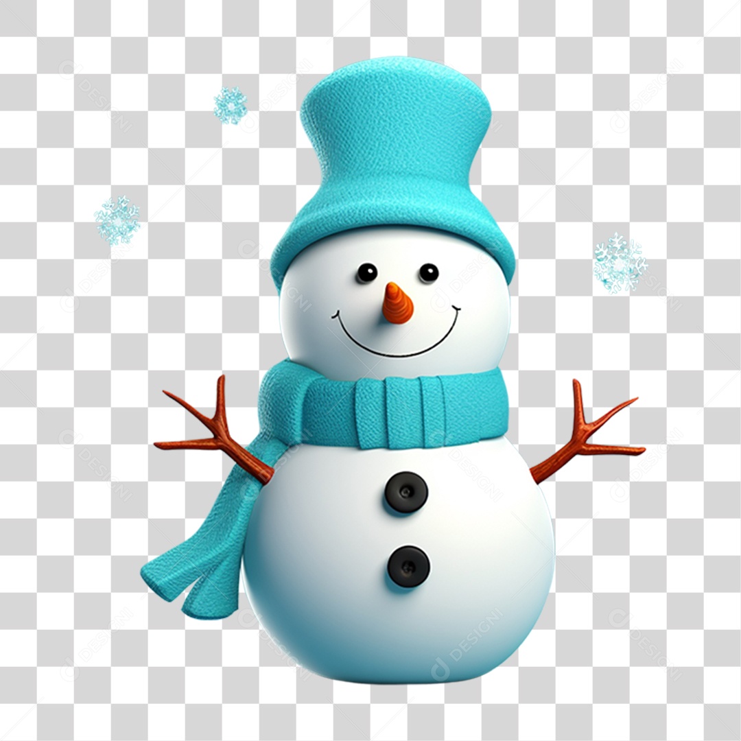 Enfeite Decorações Boneco de Natal PNG Transparente