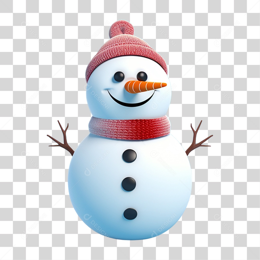 Enfeite Decorações Boneco de Natal PNG Transparente