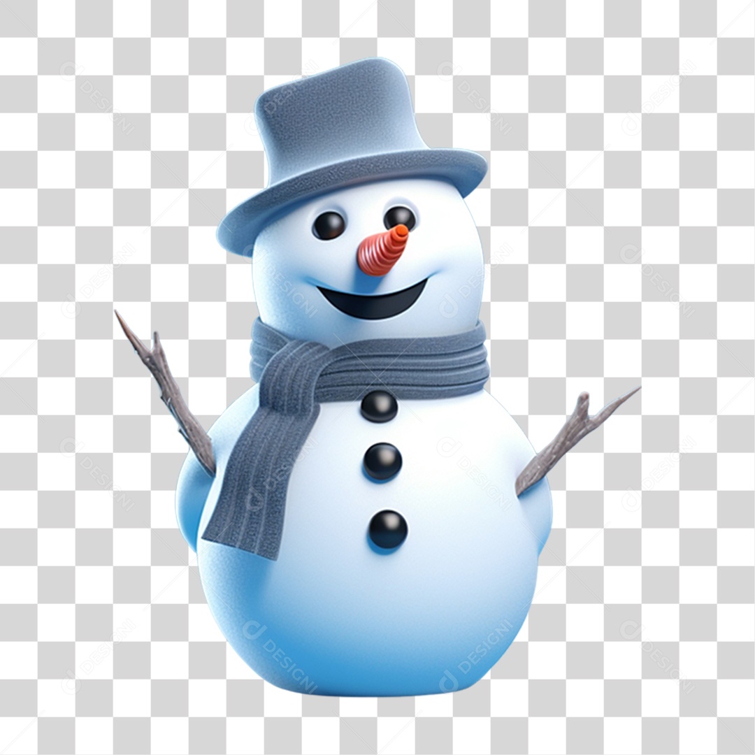 Enfeite Decorações Boneco de Natal PNG Transparente