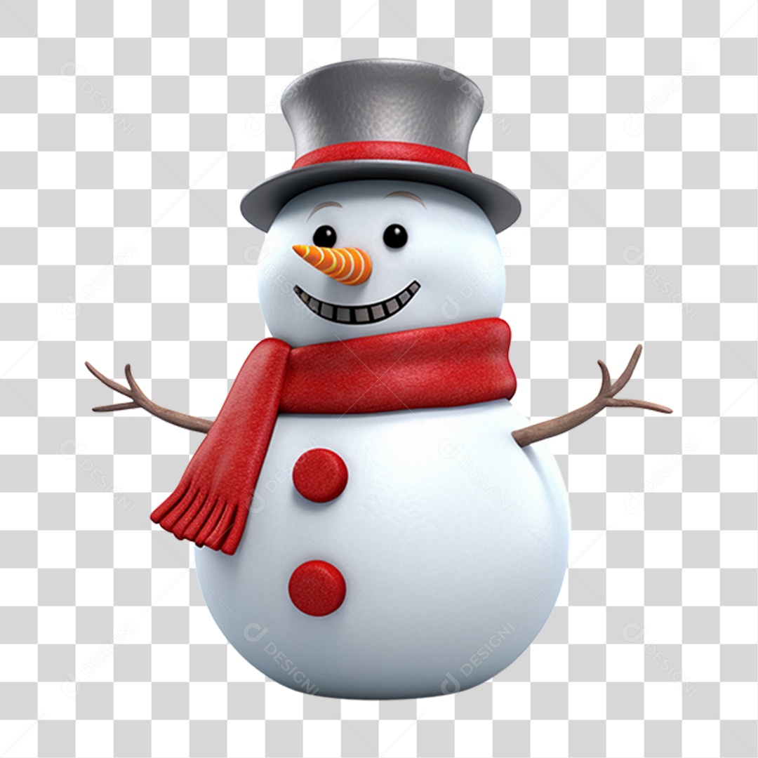 Enfeite Decorações Boneco de Natal PNG Transparente