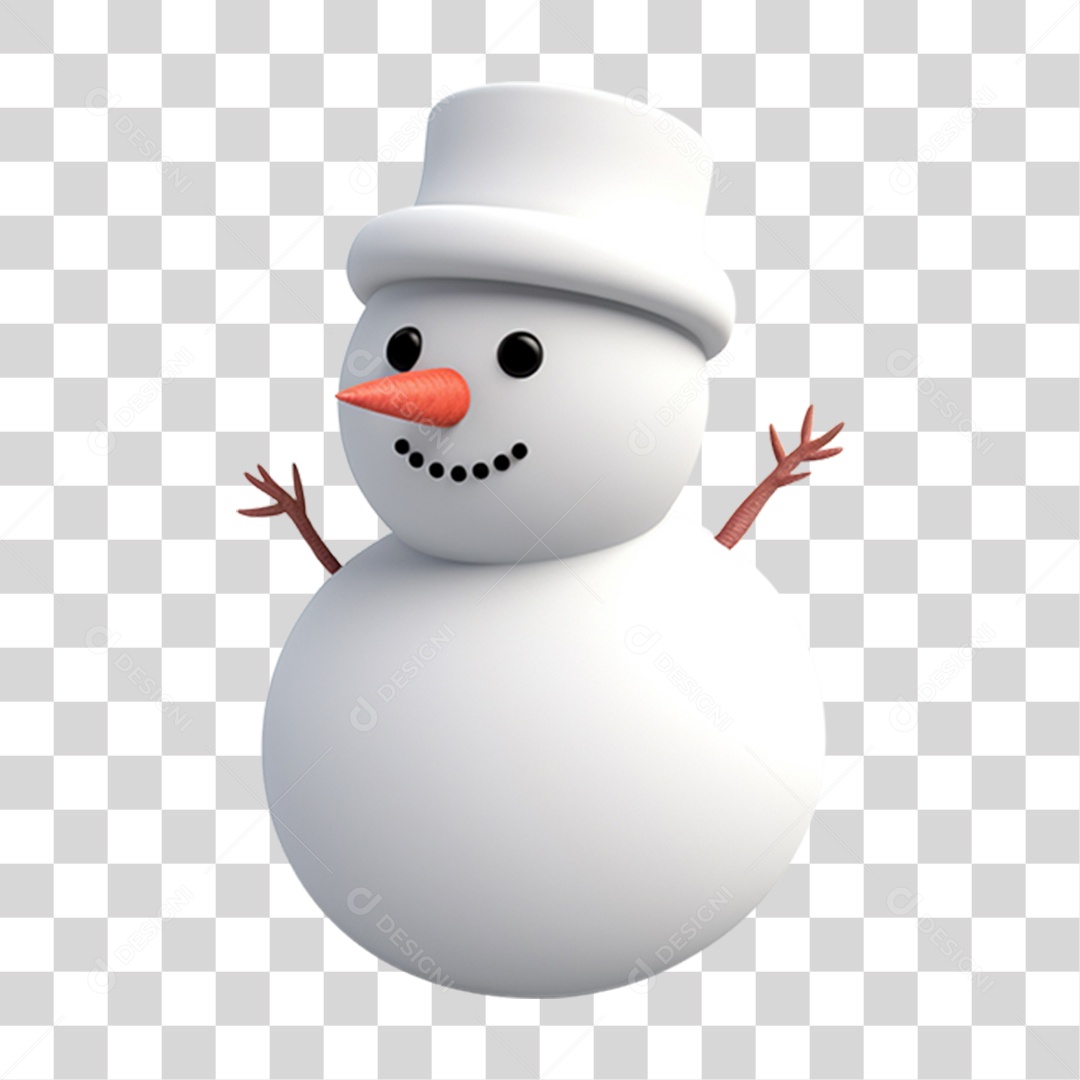 Enfeite Decorações Boneco de Natal PNG Transparente