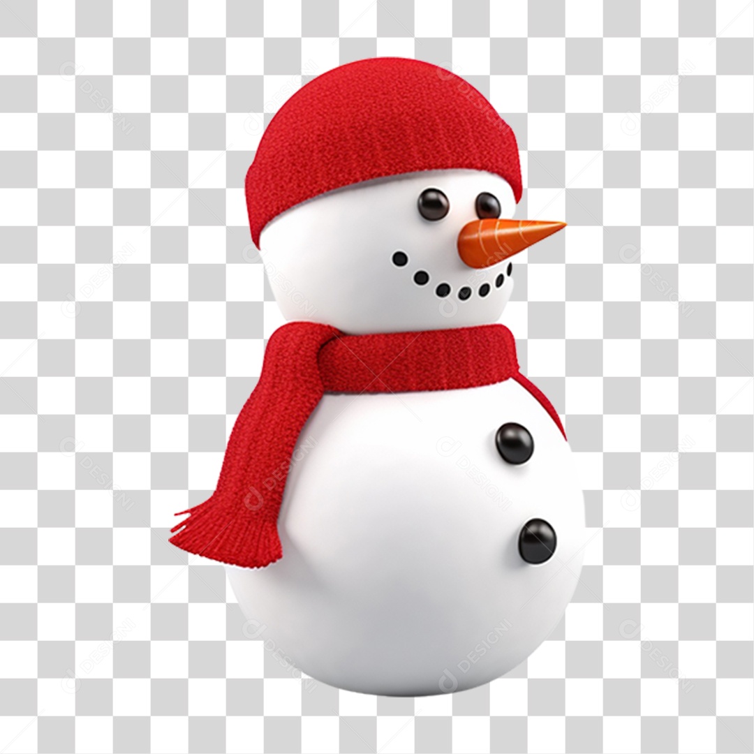 Enfeite Decorações Boneco de Natal PNG Transparente