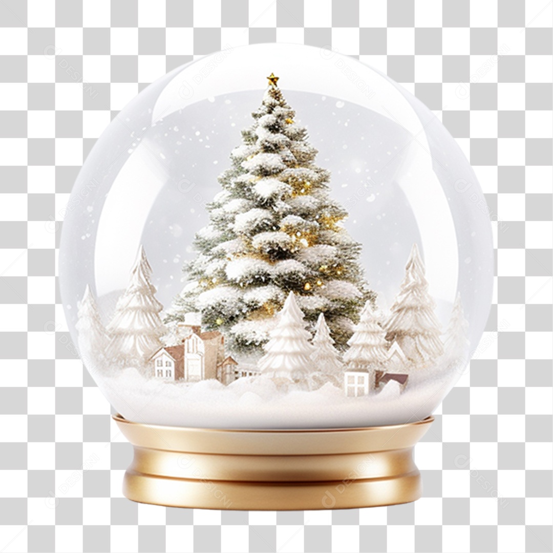 Enfeite de Natal Decorações Globo de Neve PNG Transparente