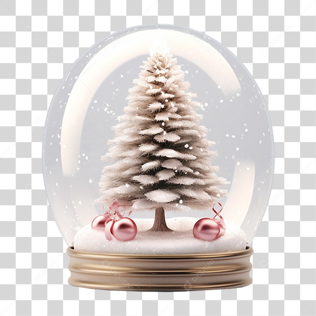 Enfeite de Natal Decorações Globo de Neve PNG Transparente