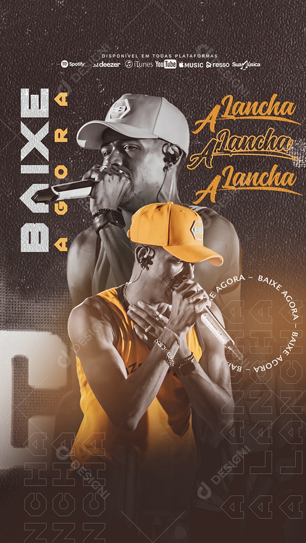 Social Media Flyer Story a Lancha PSD Editável