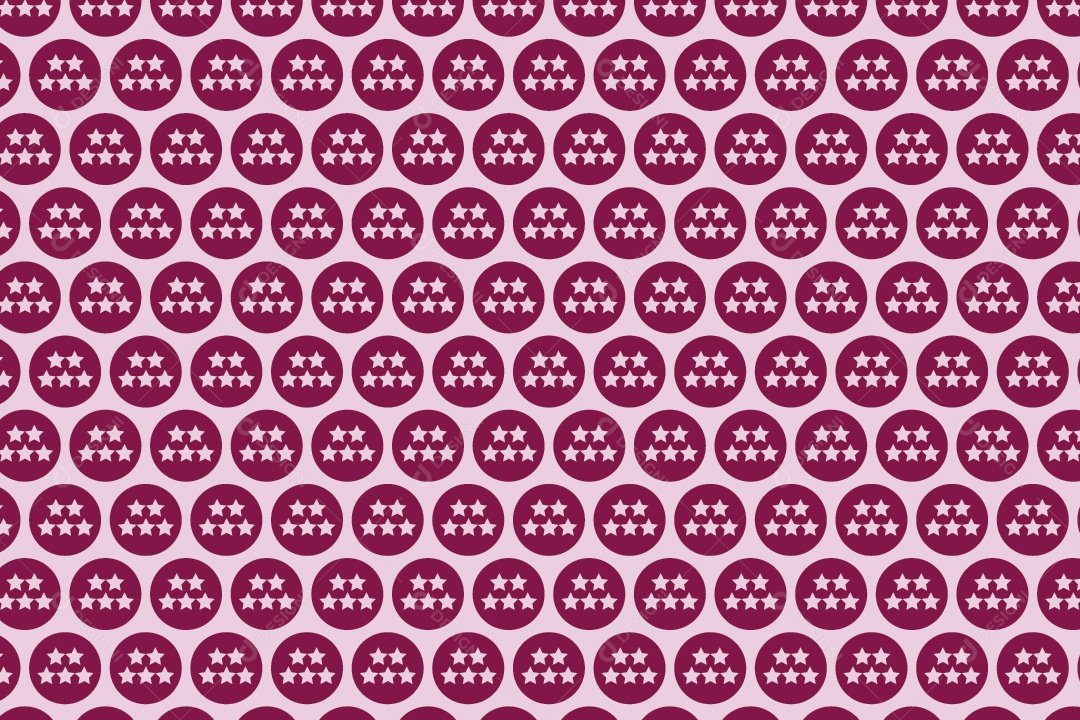 Padrão de Estrelas Ilustração Vetor EPS