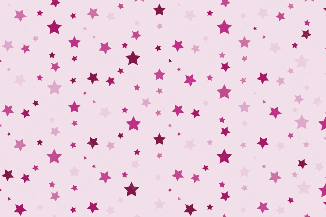 Padrão de Estrelas Ilustração Vetor EPS