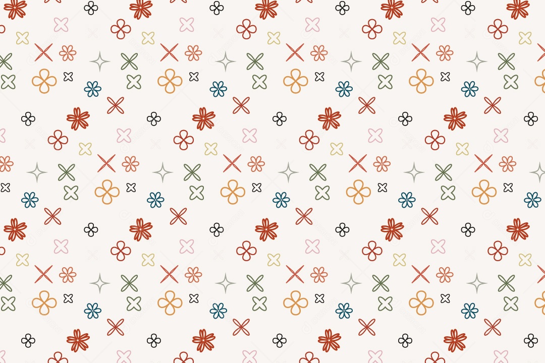 Padrão de Desenhos Ilustração Vetor EPS