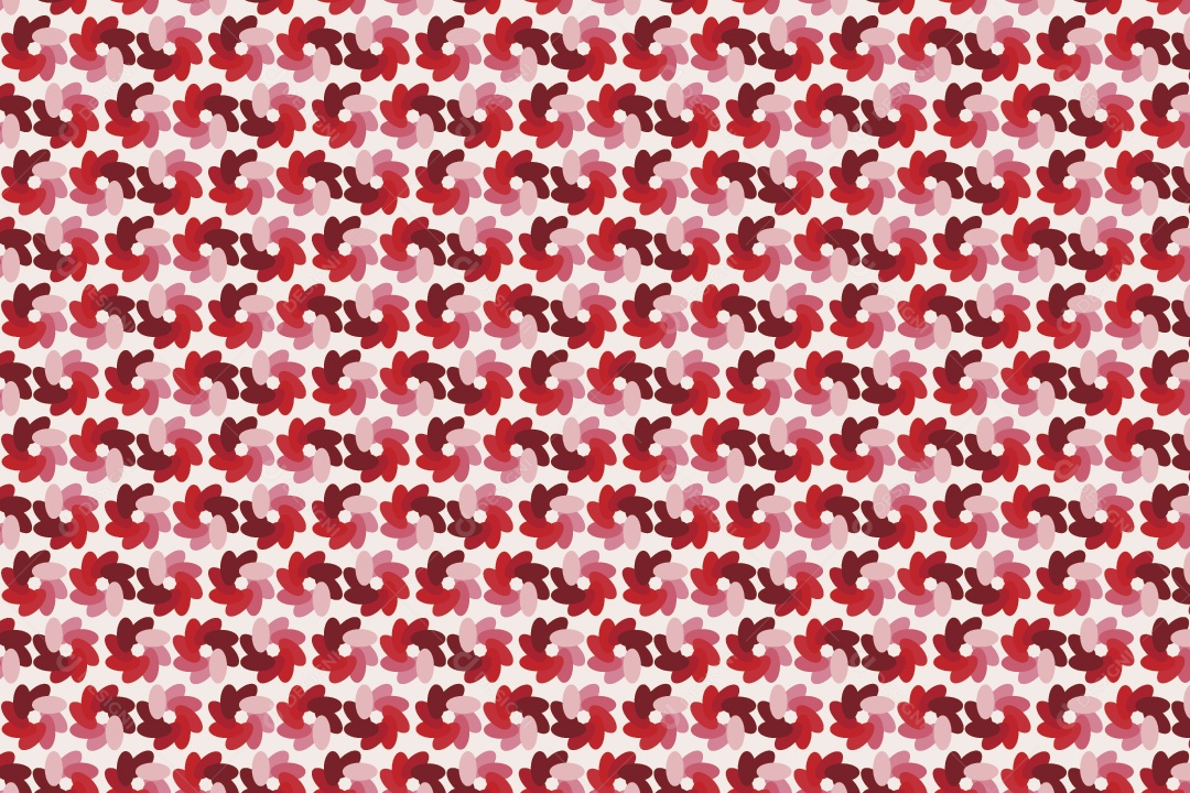 Padrão de Flores Ilustração Vetor EPS