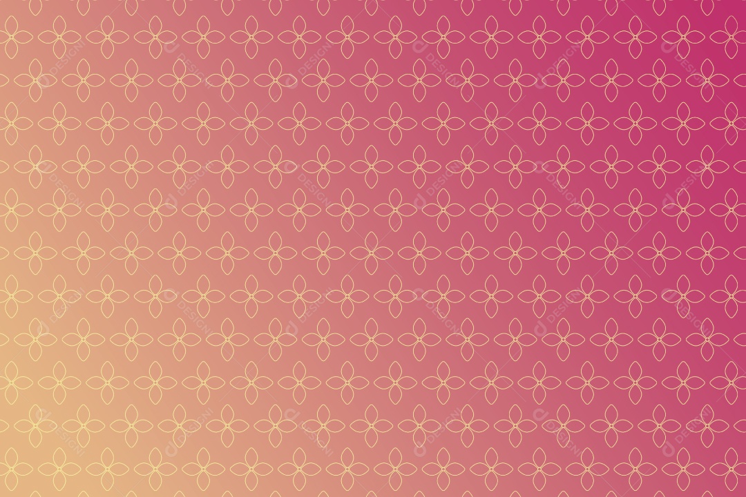 Padrão de Flores Ilustração Vetor EPS