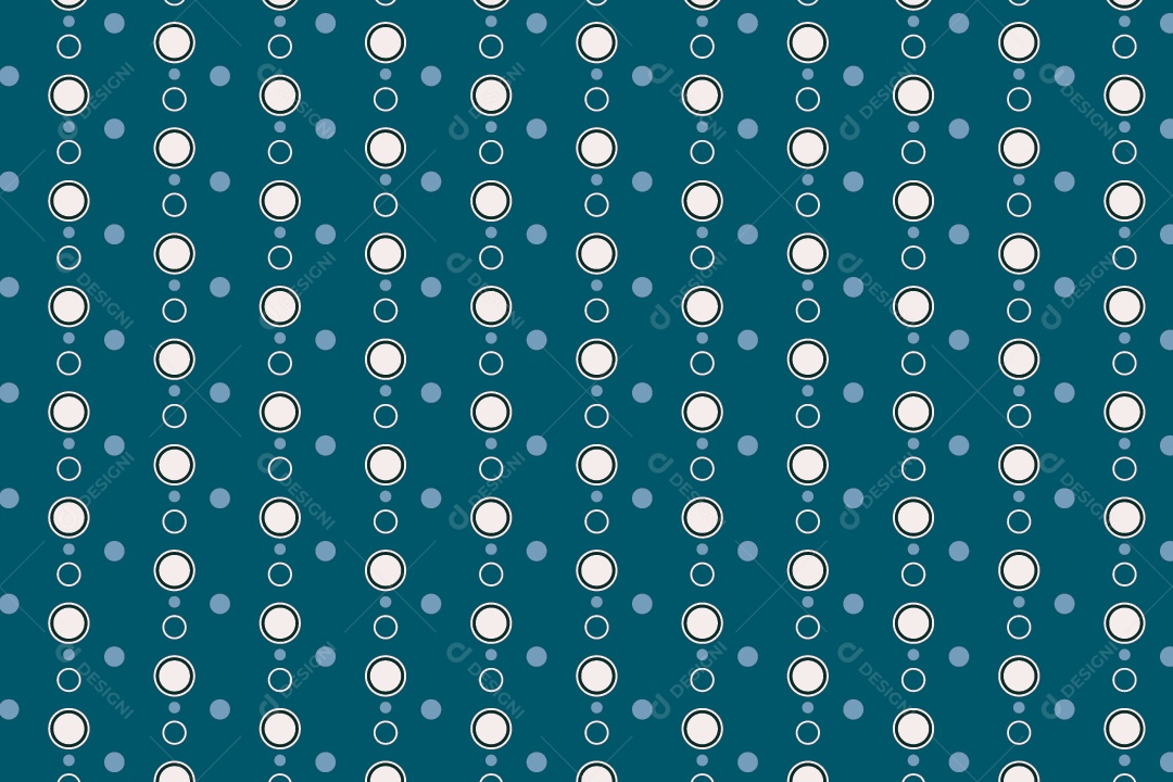 Padrão de Círculos Ilustração Vetor EPS