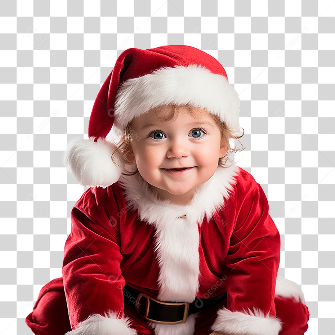 Criança Vestida Para o Natal PNG Transparente