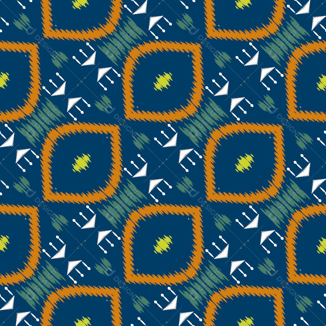 Padrão Tradicional Estilo Asteca Coloridos Modernos Ilustração Vetor EPS