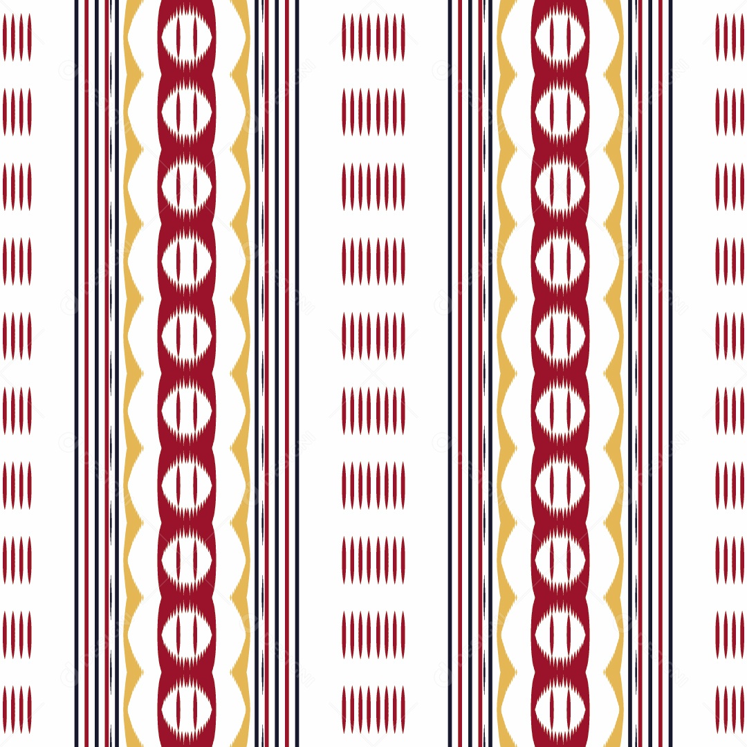 Padrão Tribal Tradicional Estilo Asteca Coloridos Modernos Vetor EPS