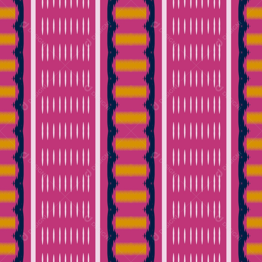 Padrão Tribal Tradicional Estilo Asteca Rosa Modernos Vetor EPS