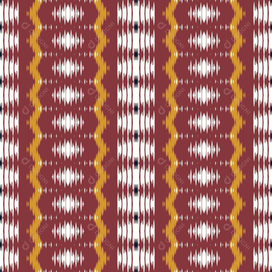 Padrão Tribal Tradicional Estilo Asteca Coloridos Modernos Vetor EPS