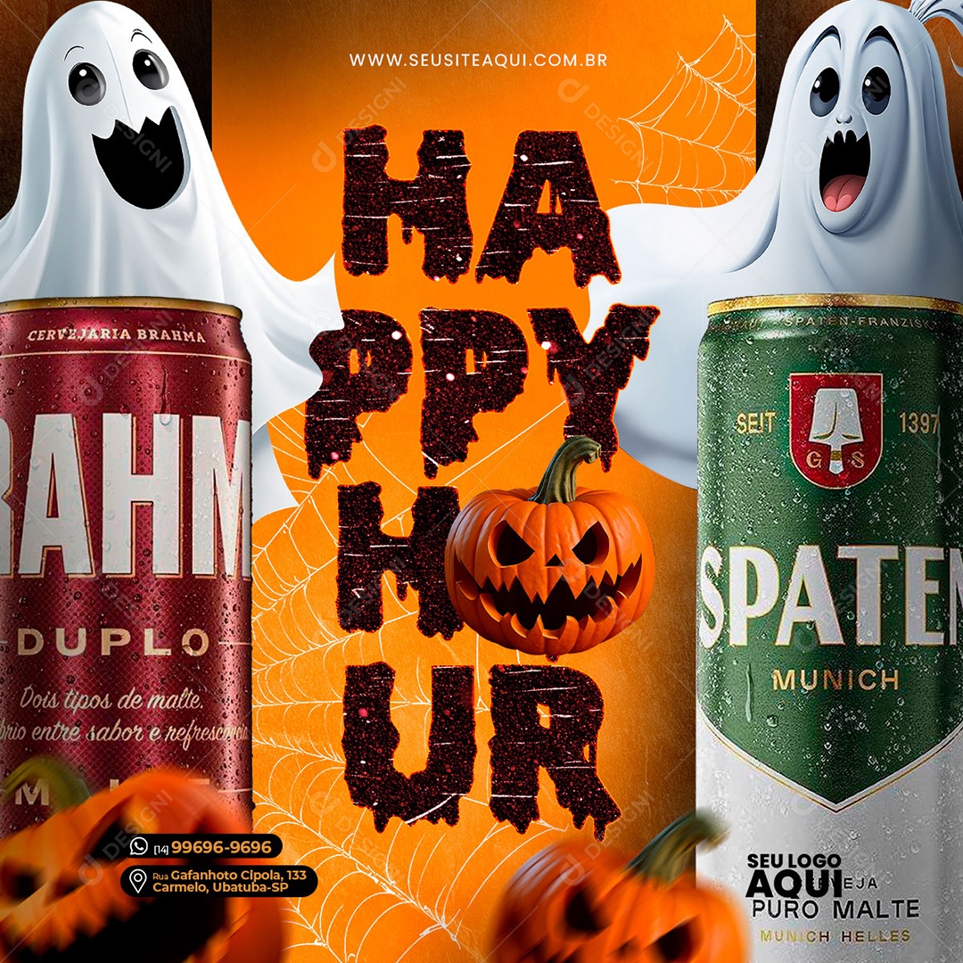 Ofertas De Halloween Achocolatado Nescau Nestle Leite Ninho Nestle Amaciante de Roupa Social Media PSD Editável