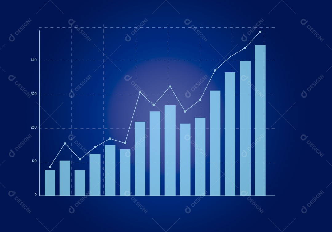 Analise de Negócios Ilustração Vetor EPS
