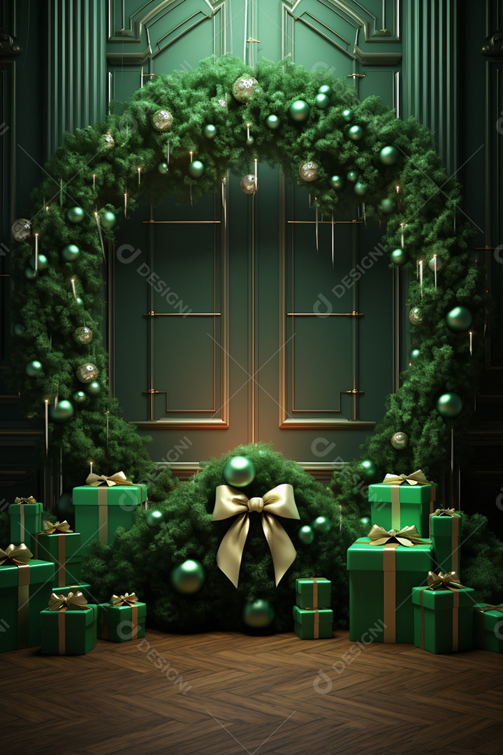 Background para Composição de Flyer Natalinos