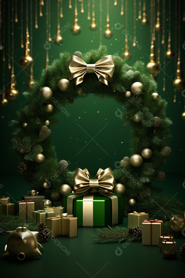 Background para Composição de Flyer Natalinos