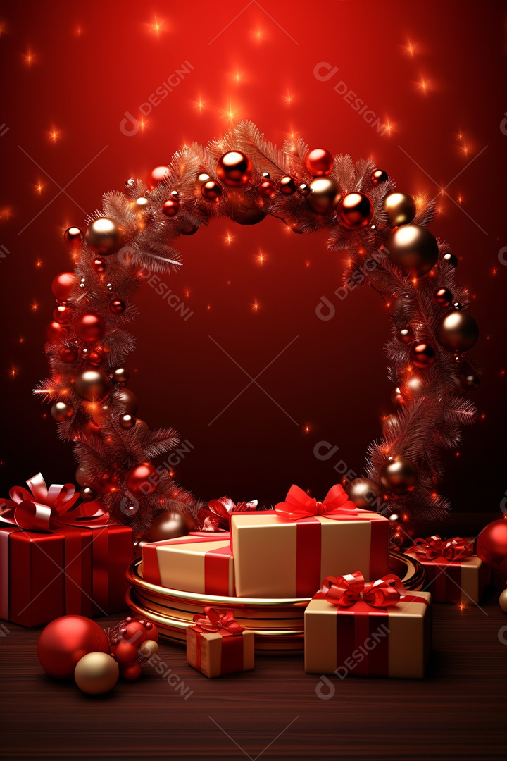 Background para Composição de Flyer Natalinos