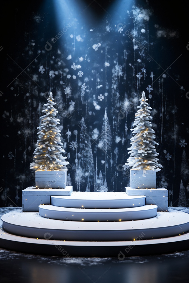 Background para Composição de Flyer Natalinos