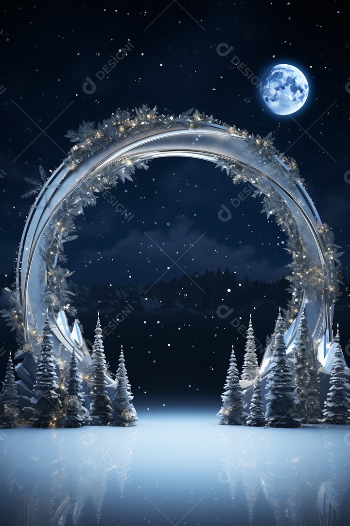 Background para Composição de Flyer Natalinos