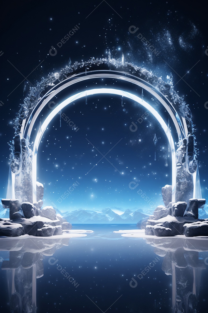 Background para Composição de Flyer Natalinos