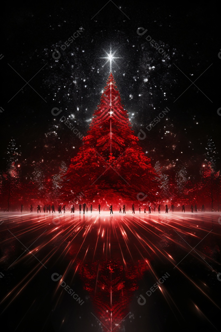 Background para Composição de Flyer Natalinos