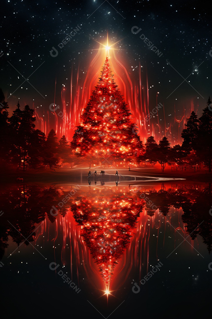 Background para Composição de Flyer Natalinos