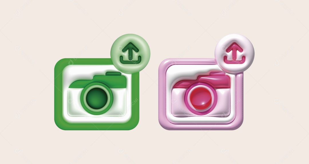 Ícone de Carregamento de Dados da Câmera Vetor EPS