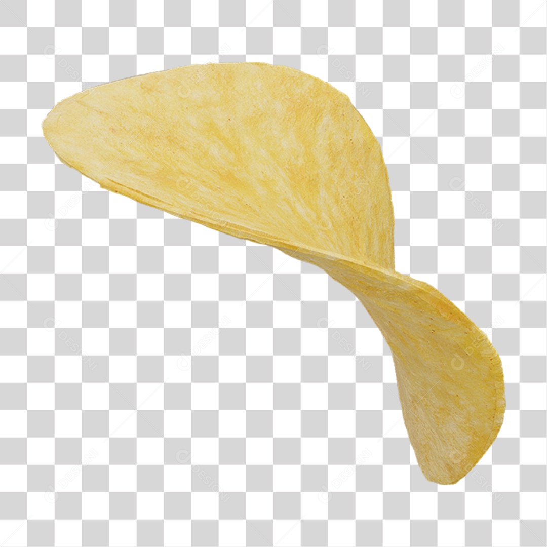 Batata Frita Chips PNG Transparente