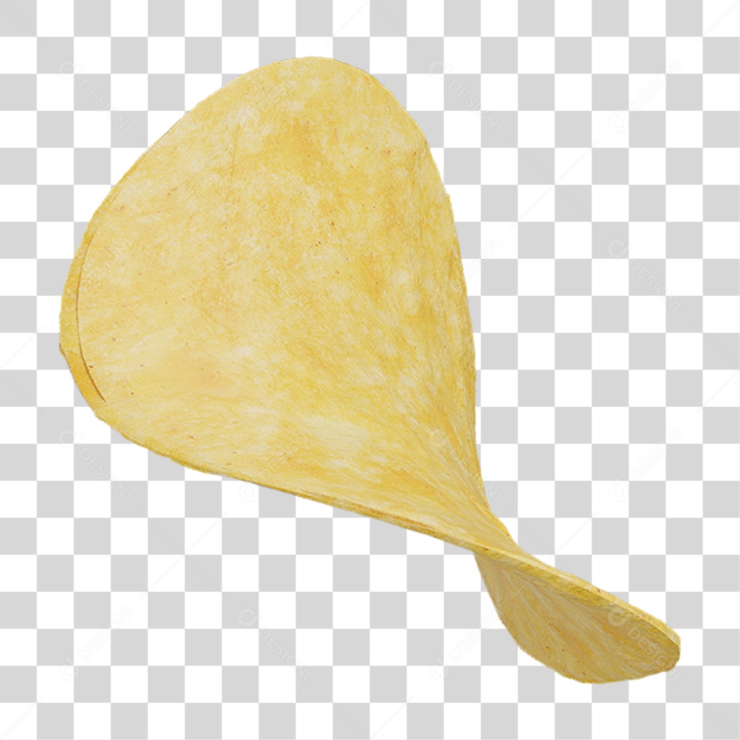 Batata Frita Chips PNG Transparente