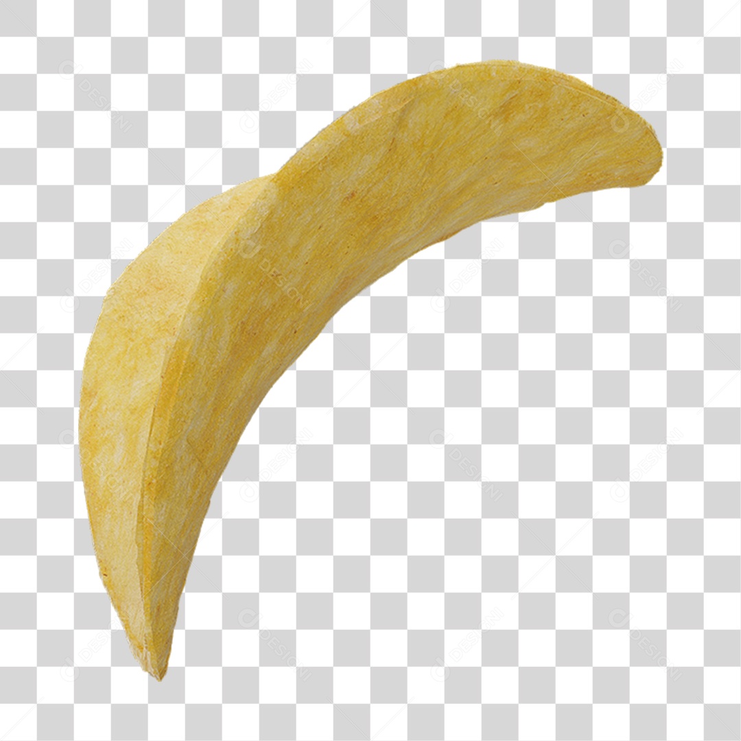 Batata Frita Chips PNG Transparente