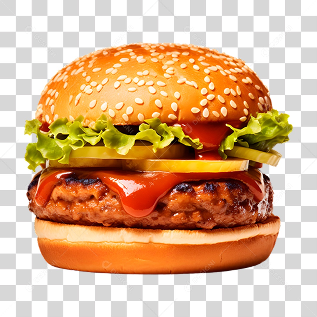 Hambúrguer Lanche Sanduiche PNG Transparente