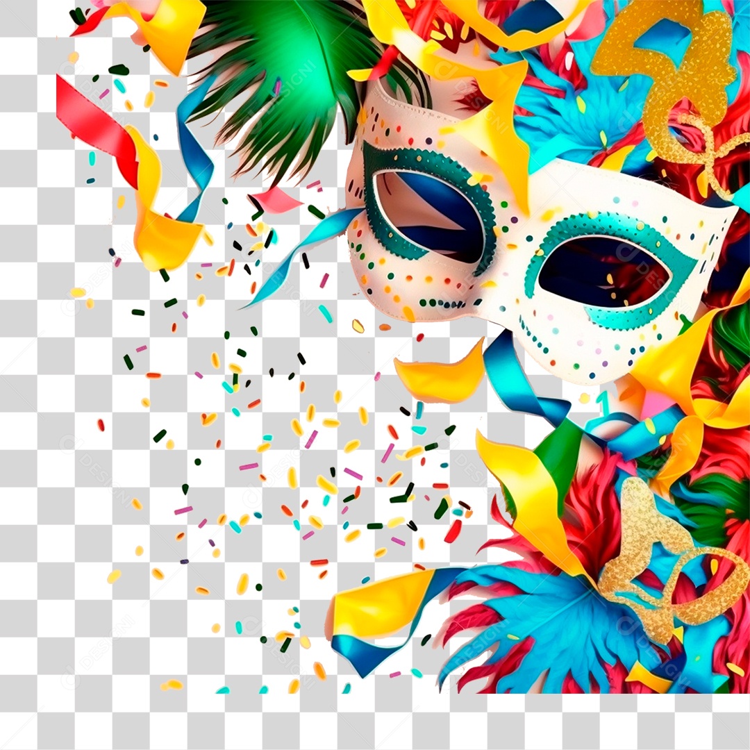 Papel de Parede Brasil Carnaval PNG Transparente