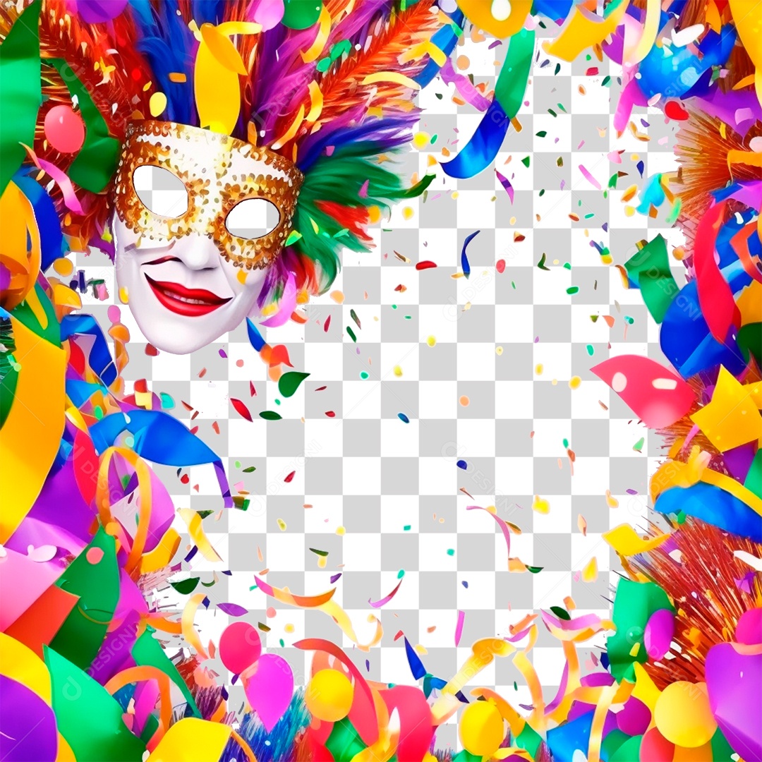 Papel de Parede Brasil Carnaval PNG Transparente