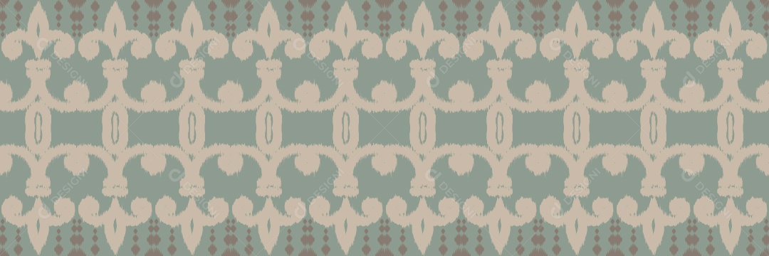 Ilustração Padrão Tribal Tradicional Estilo Asteca Textura Tapete Colorido Vetor EPS