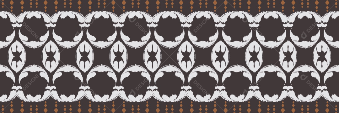 Ilustração Padrão Tribal Tradicional Estilo Asteca Textura Tapete Colorido Vetor EPS