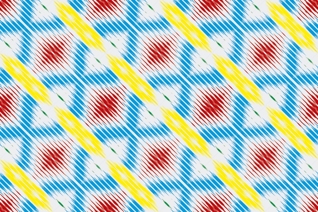 Ilustração Padrão Tradicional Colorido Vetor EPS