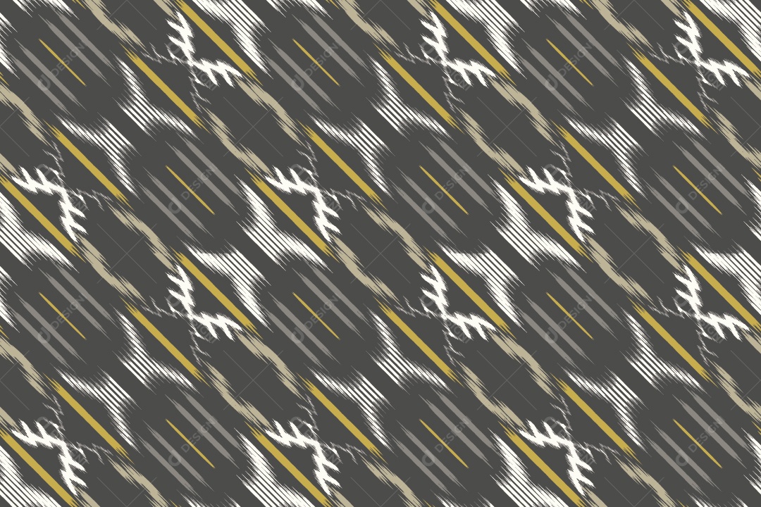 Padrão Tribal Tradicional Colorido Ilustração Vetor EPS