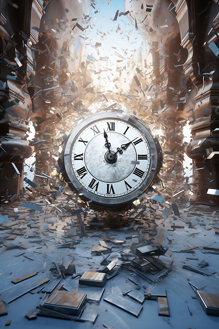 Background para Composição de Flyer Ano Novo