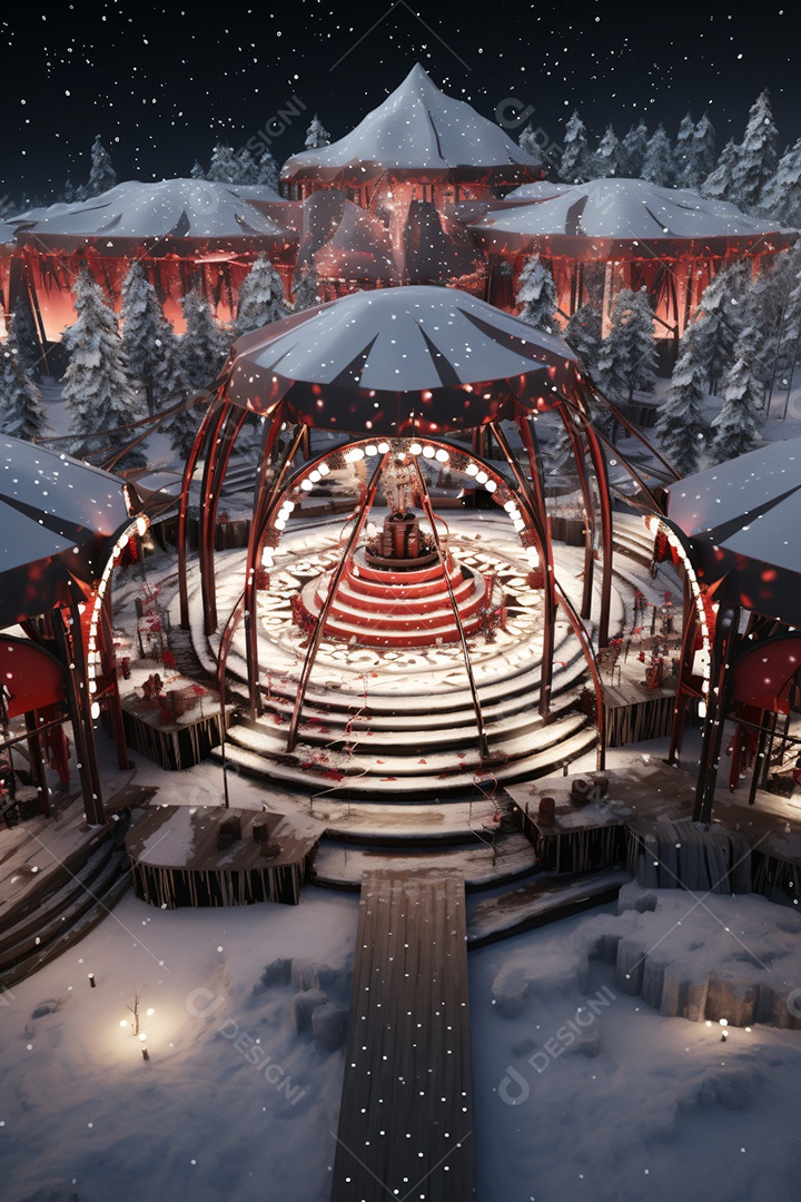 Background para Composição de Flyer Ano Novo