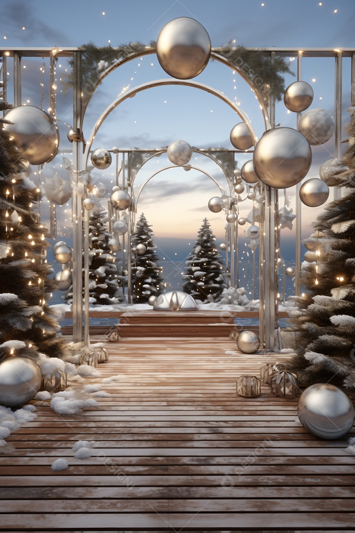 Background para Composição de Flyer Ano Novo