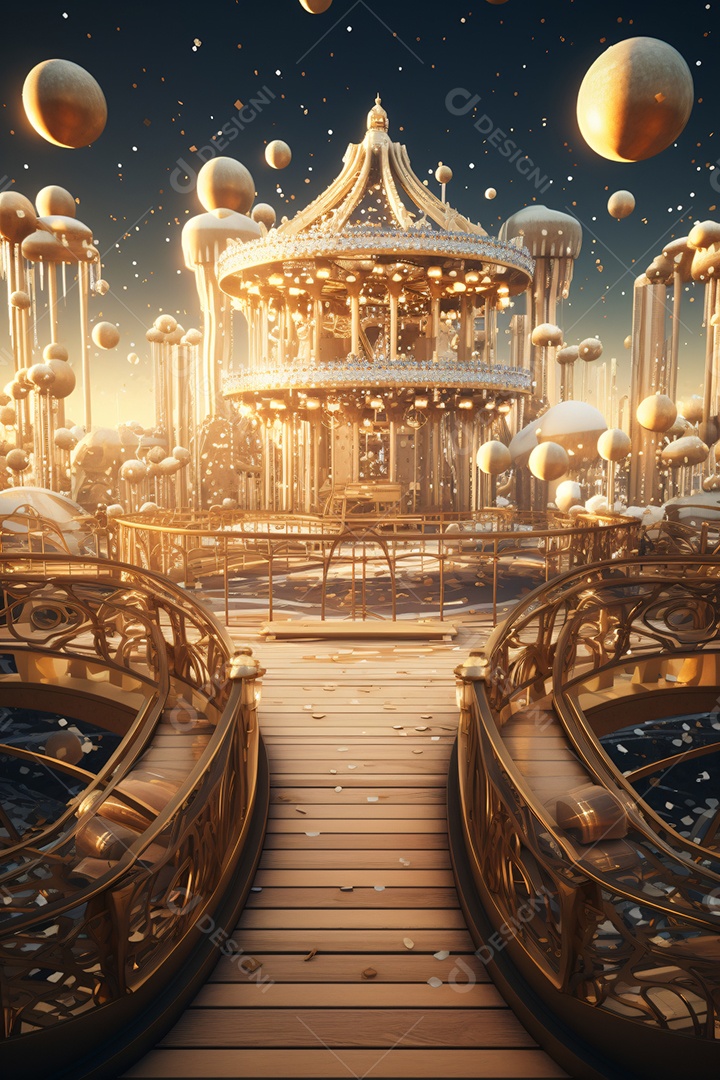 Background para Composição de Flyer Ano Novo