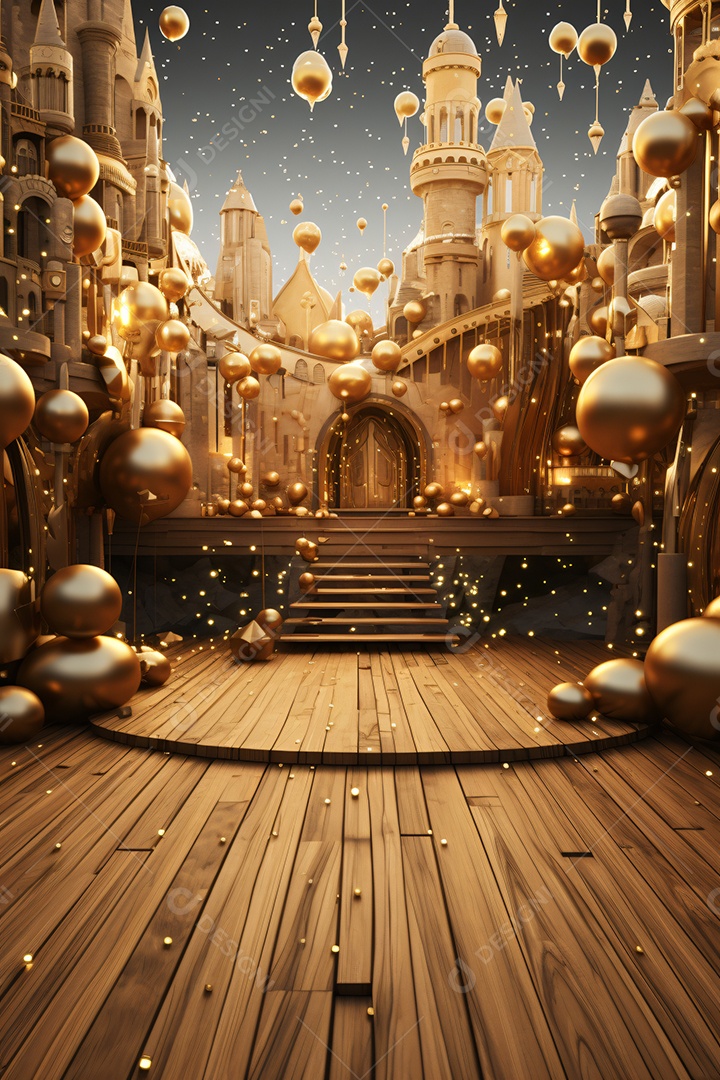 Background para Composição de Flyer Ano Novo