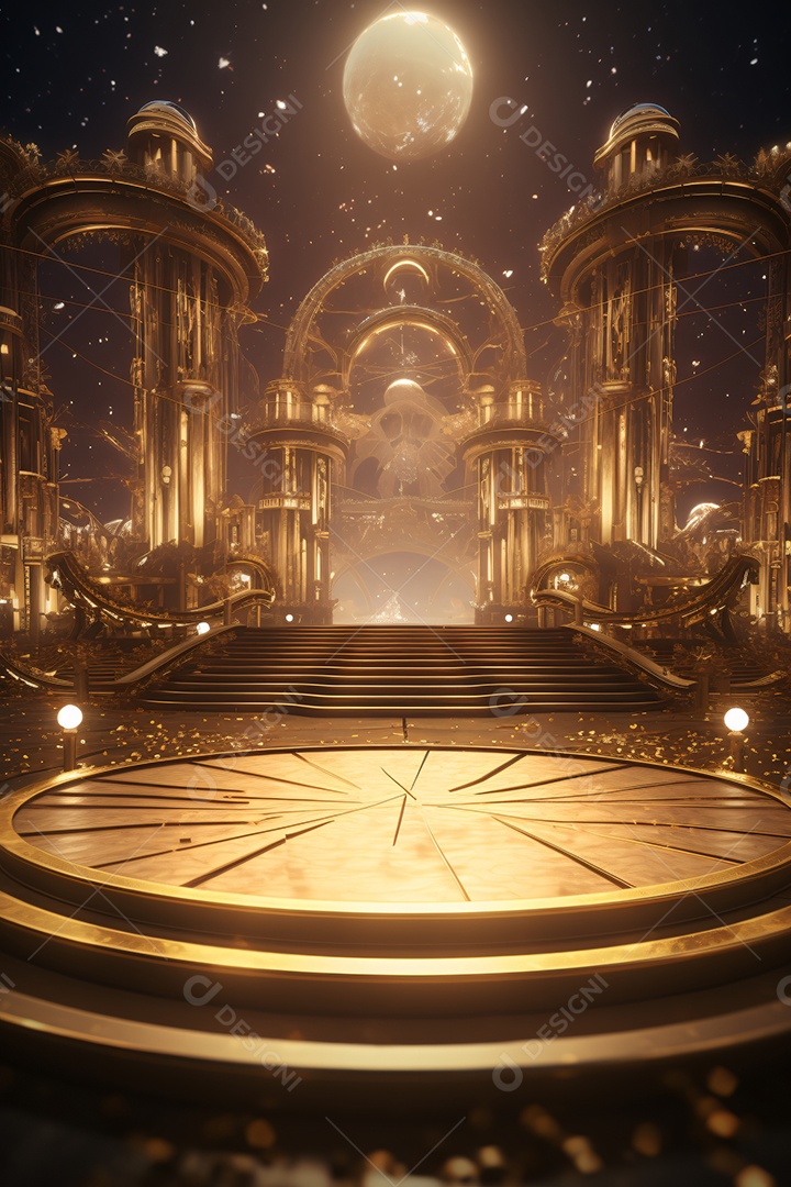 Background para Composição de Flyer Ano Novo