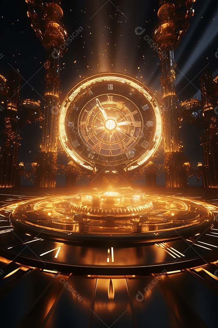 Background para Composição de Flyer Ano Novo