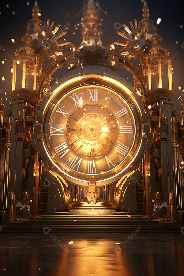 Background para Composição de Flyer Ano Novo