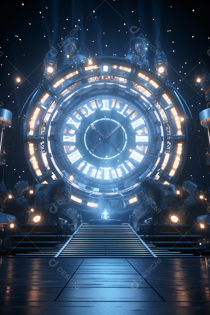 Background para Composição de Flyer Ano Novo